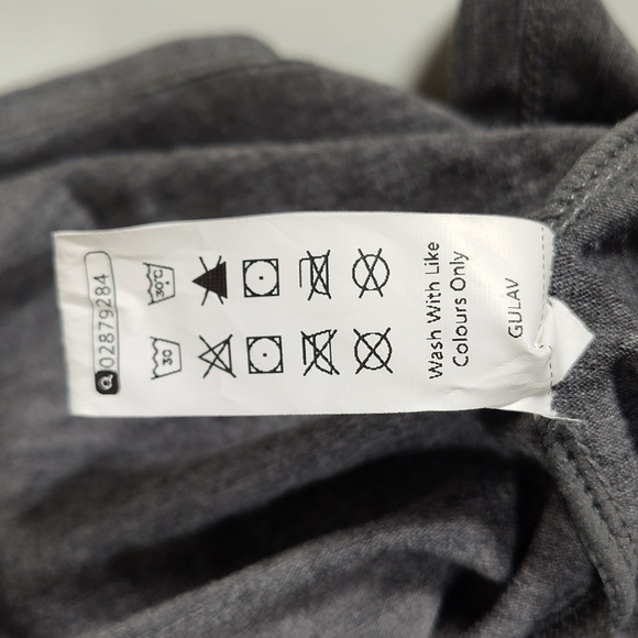 Halara Round Neck Button Sleeveless Flare Maxi Casual Dress Gray XL - Picture 12 of 12